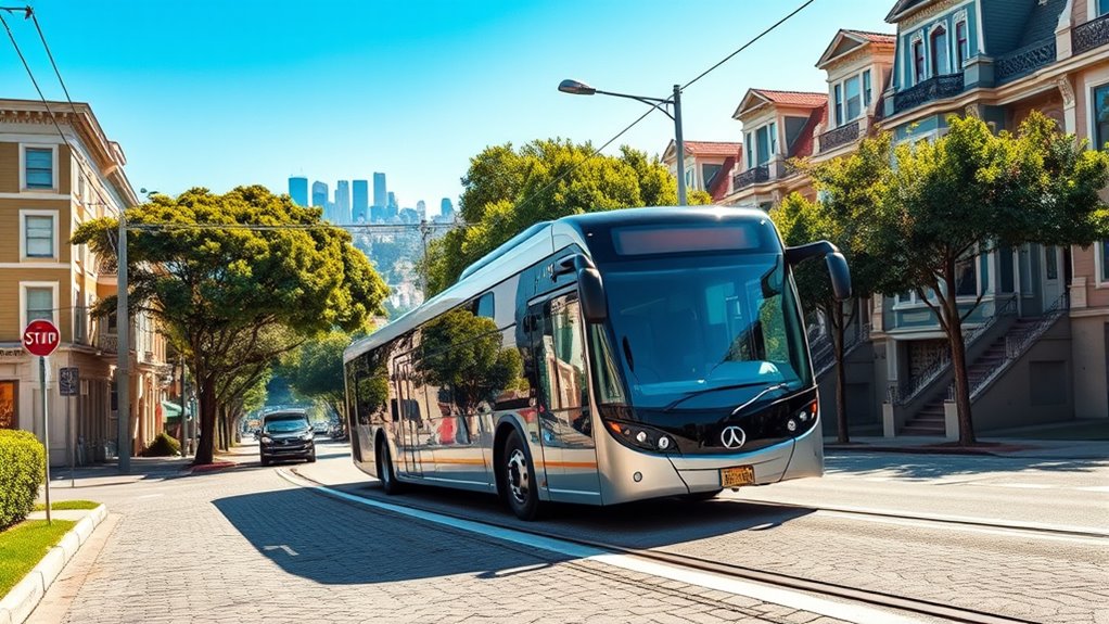 electric buses conquer steep hills