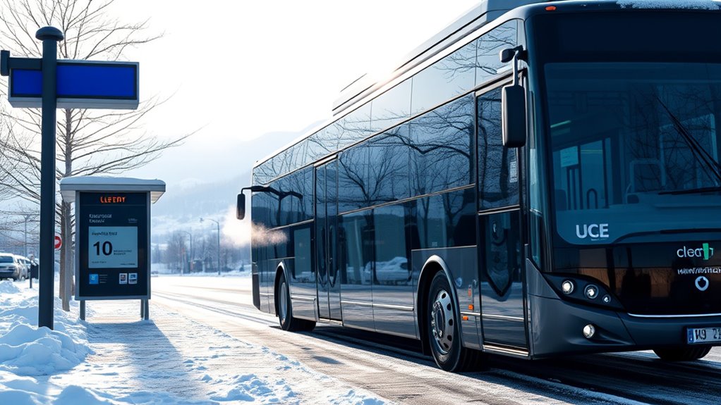 electric buses enhance cold climate sustainability