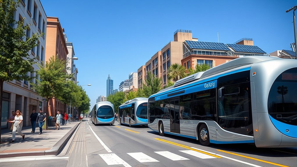 electric buses enhance energy security