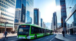 electric buses improve air quality