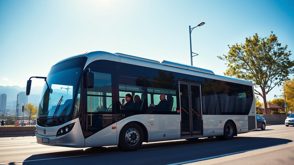 electric buses improve air quality