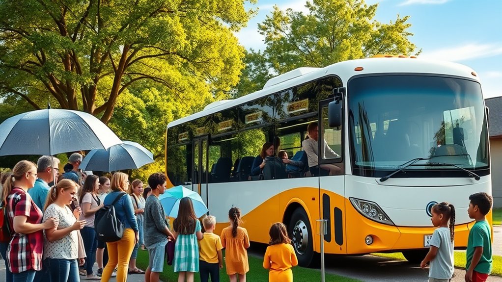 electric buses improve safety