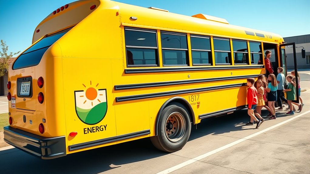 electric buses improve school air