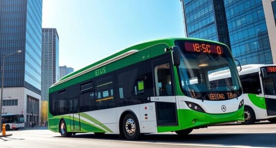 electric buses lower emissions