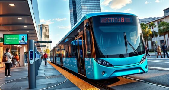 electric buses on maas
