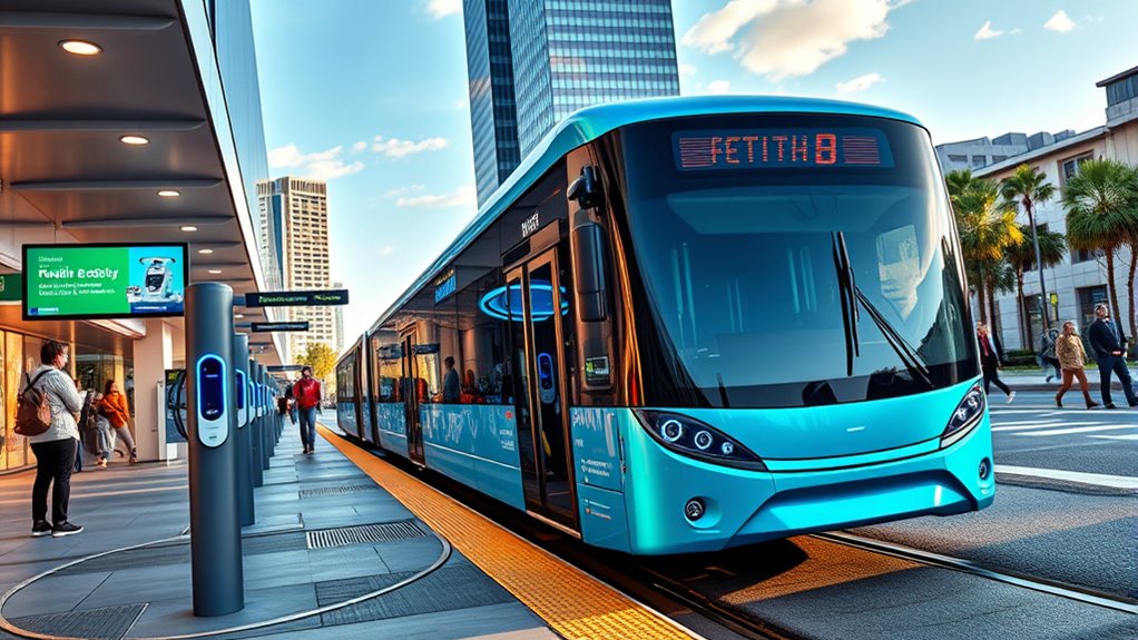 electric buses on maas