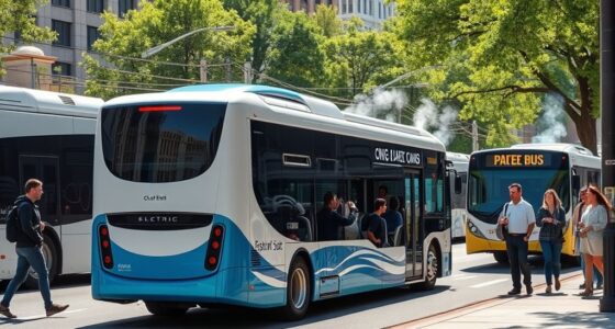 electric buses replacing cng