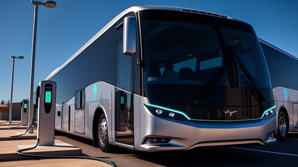 electric coach charging technology