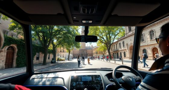 electric tour bus operation