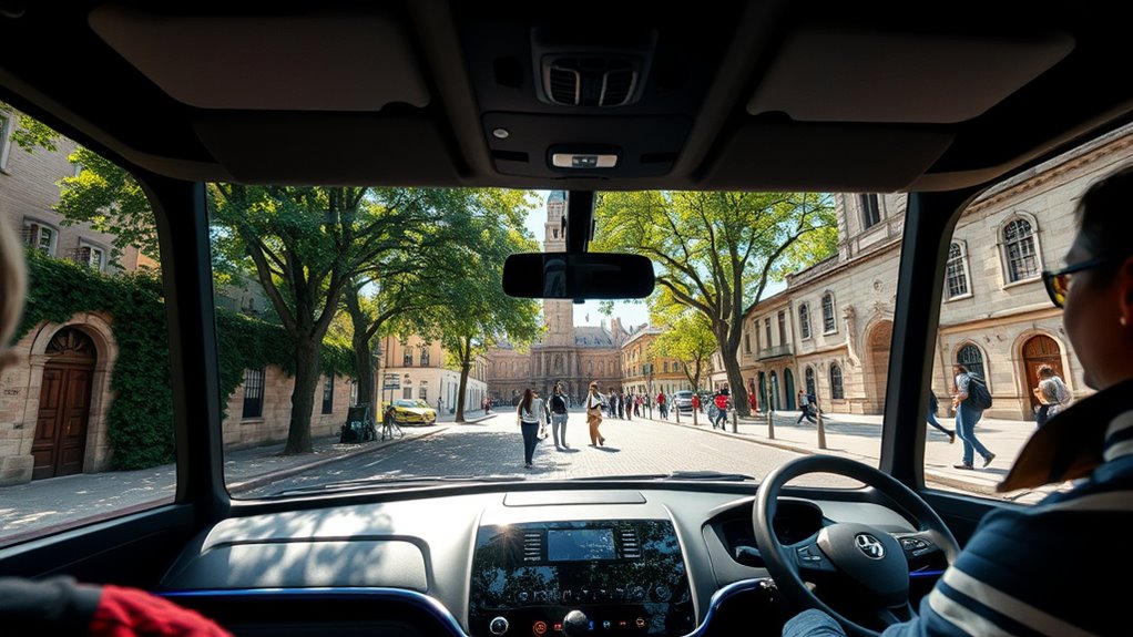 electric tour bus operation