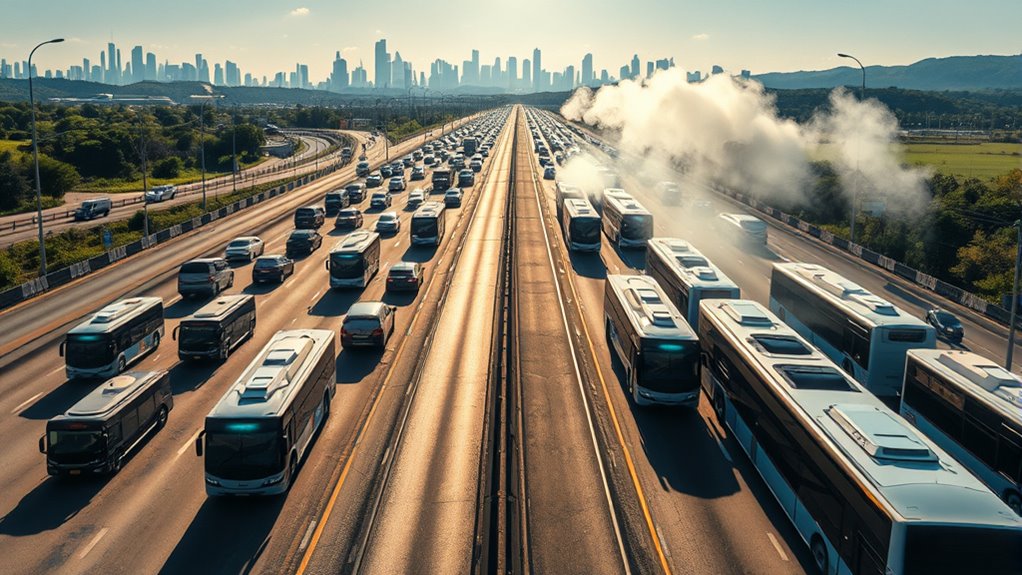 electric vs diesel efficiency