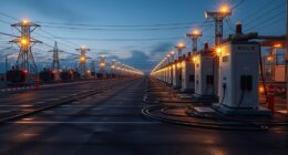 high power charging grid impact