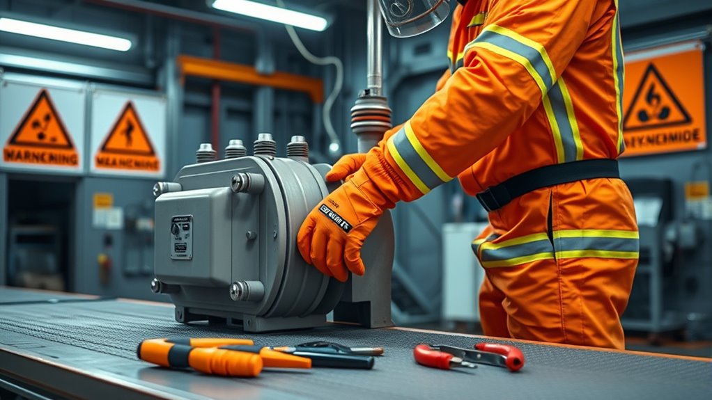 high voltage safety gear