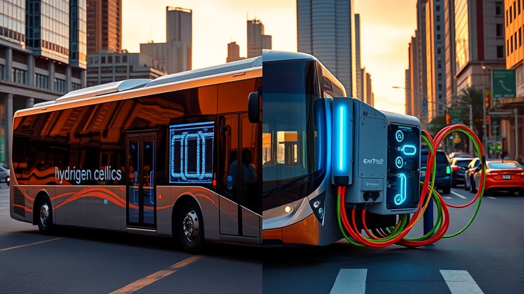 hydrogen versus battery comparison