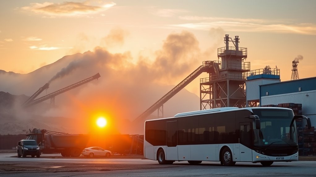 lifecycle impacts of bus batteries