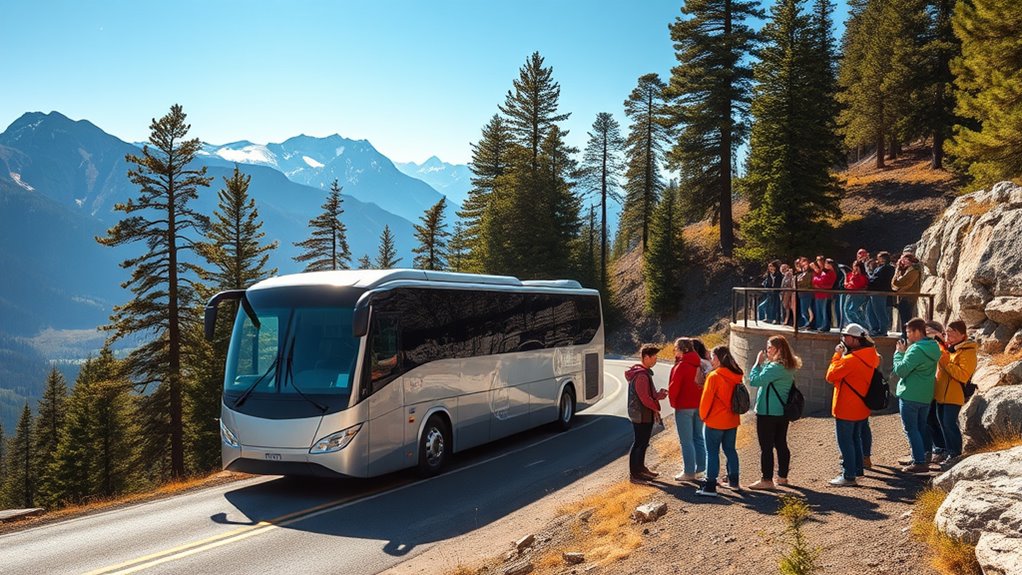 long distance electric coach travel