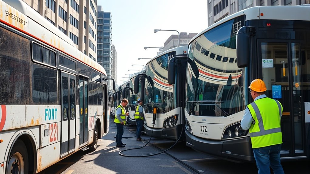 modernizing electric bus fleets