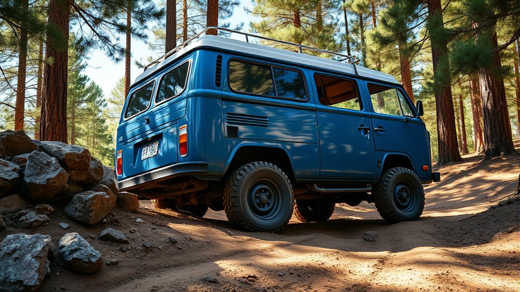off road vw bus adventure