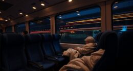 overnight electric coaches sleep