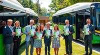 principals report electric bus benefits