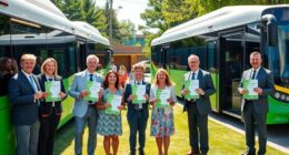 principals report electric bus benefits