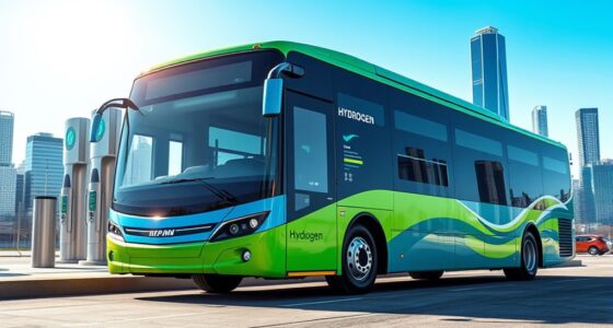 renewable hydrogen bus decarbonization