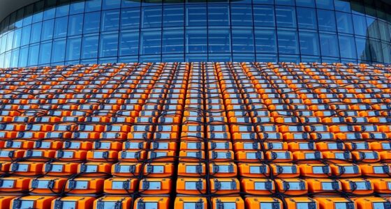 retired bus batteries storage