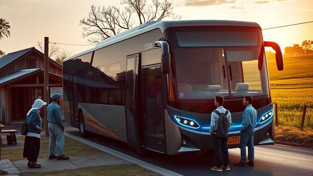 rural electric bus adoption