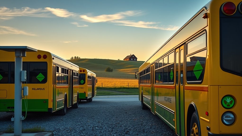 rural electric bus transition