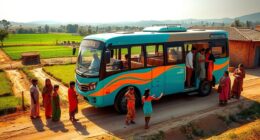 rural india electric bus