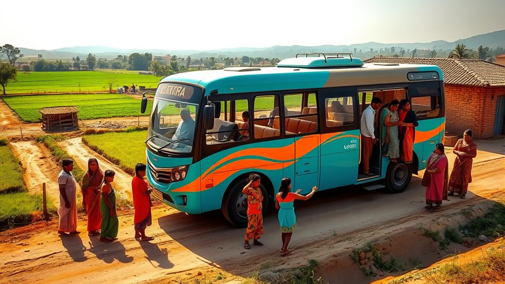 rural india electric bus