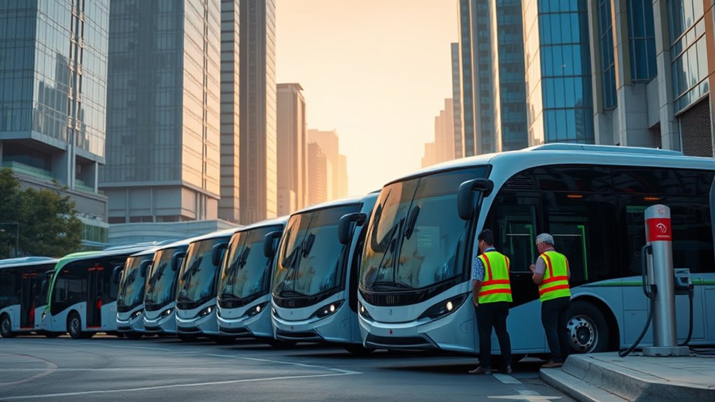 shenzhen electric fleet commute