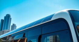 solar bus roof integration