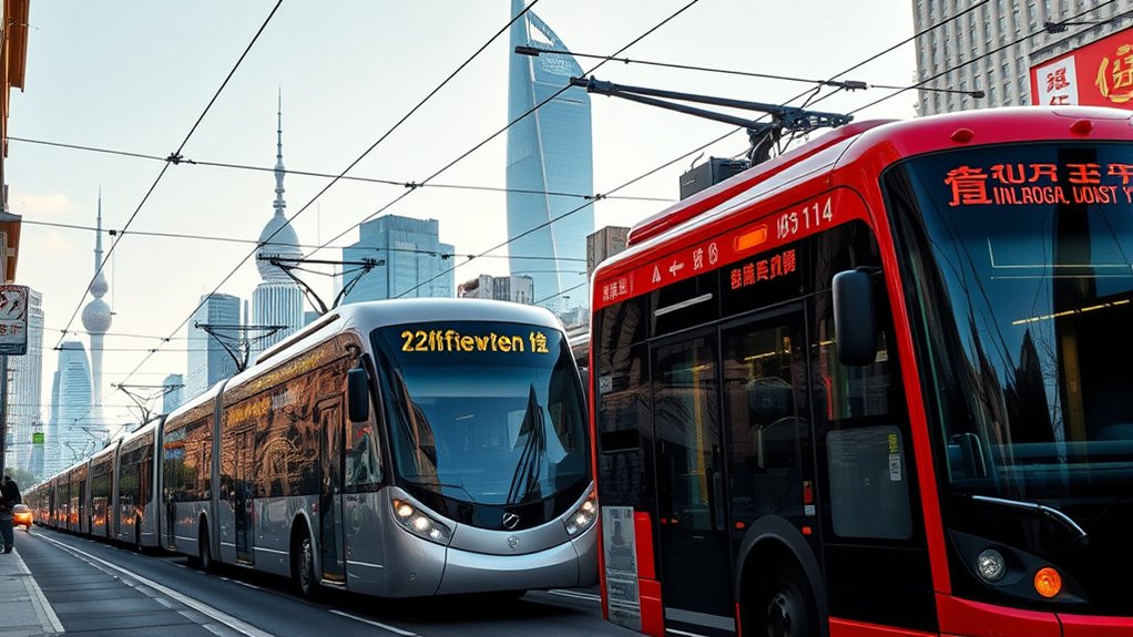 urban electric bus comparison