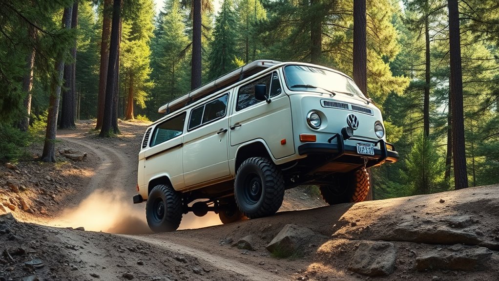 vintage off road camper customization