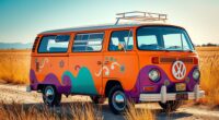 vw bus 1960s counterculture
