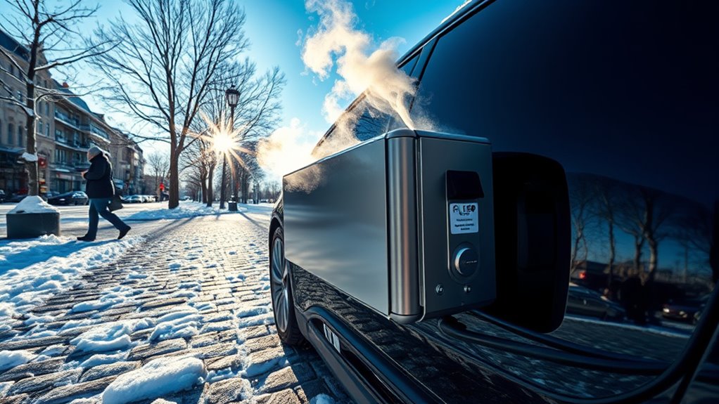 winter battery heating trials