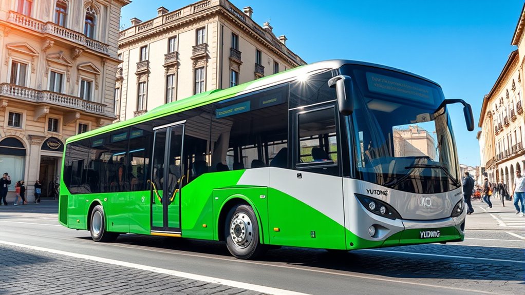 yutong castrosua electric buses