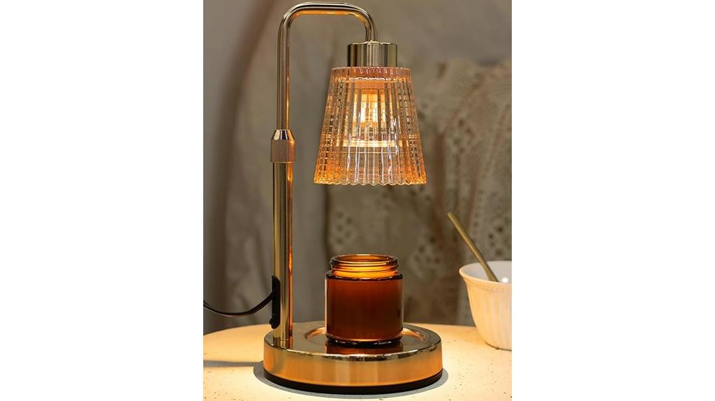 adjustable timer candle lamp