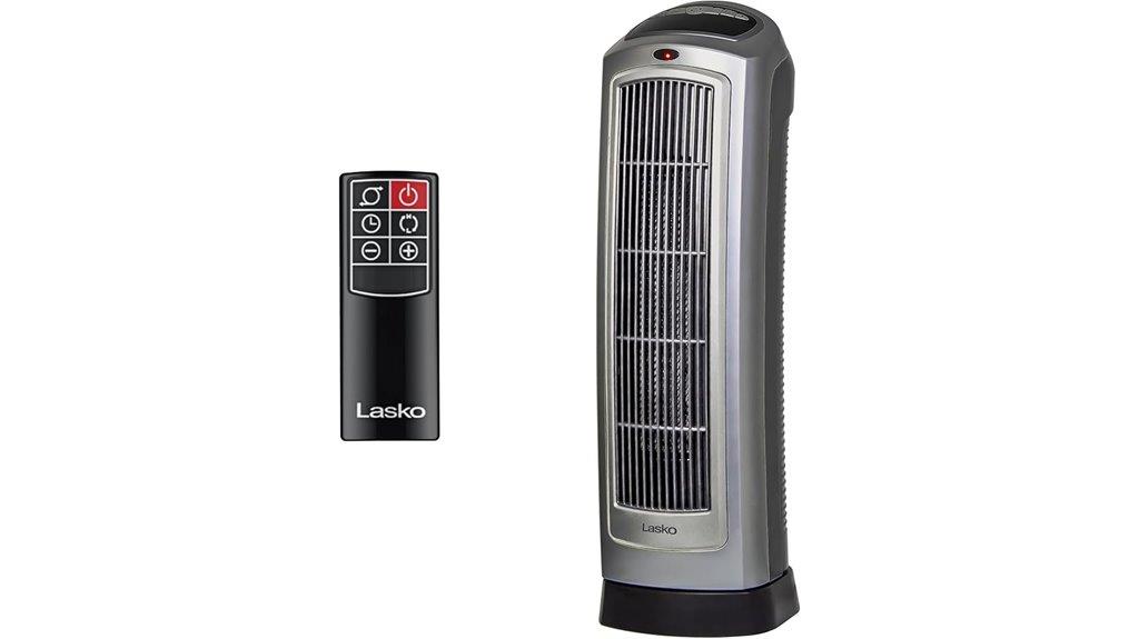 ceramic tower oscillating heater
