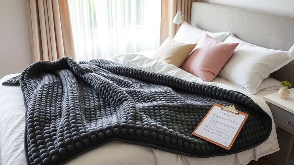 choose comfortable therapeutic blanket