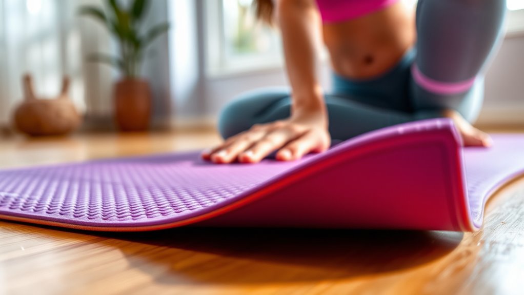 choosing non slip yoga mat