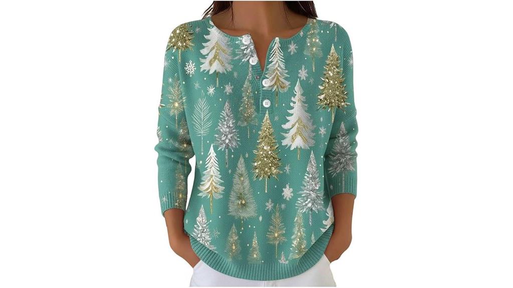 christmas women s long sleeve shirts