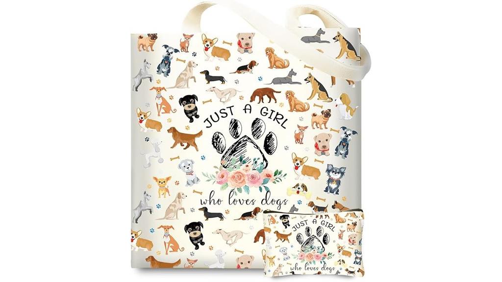 dog lover s reusable beach bag