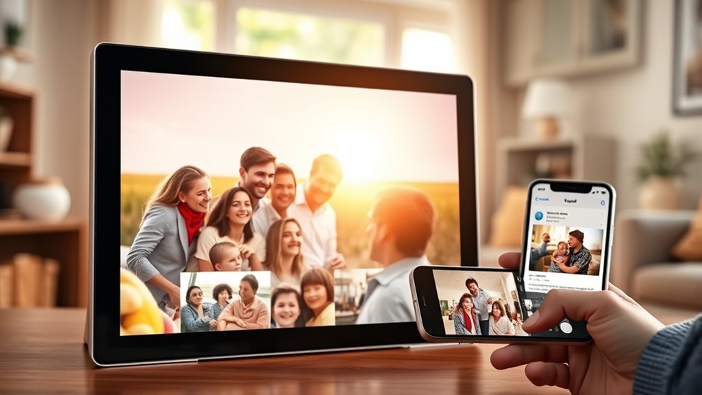 easy email photo sharing