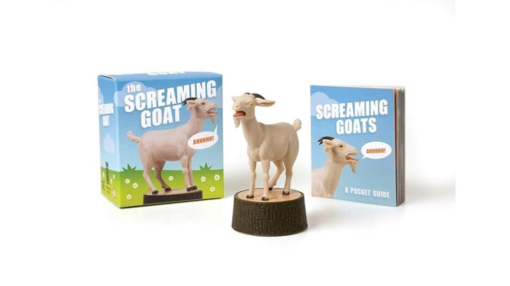 goat book figurine