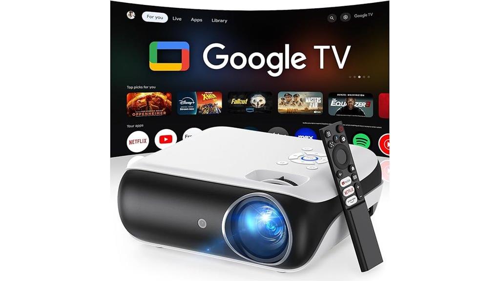 google tv 4k projector