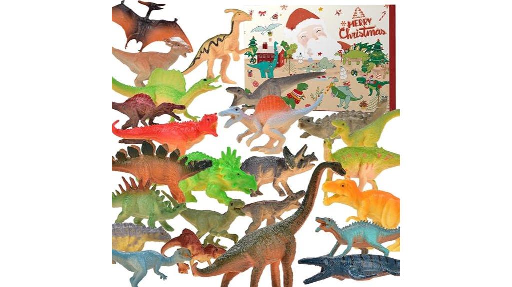 kids dinosaur toy advent calendar