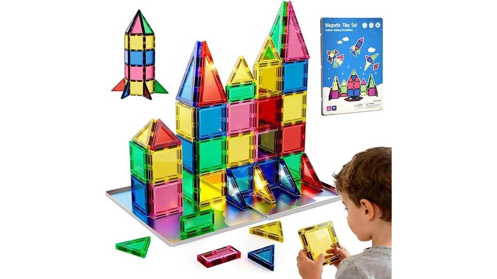 kids magnetic building set