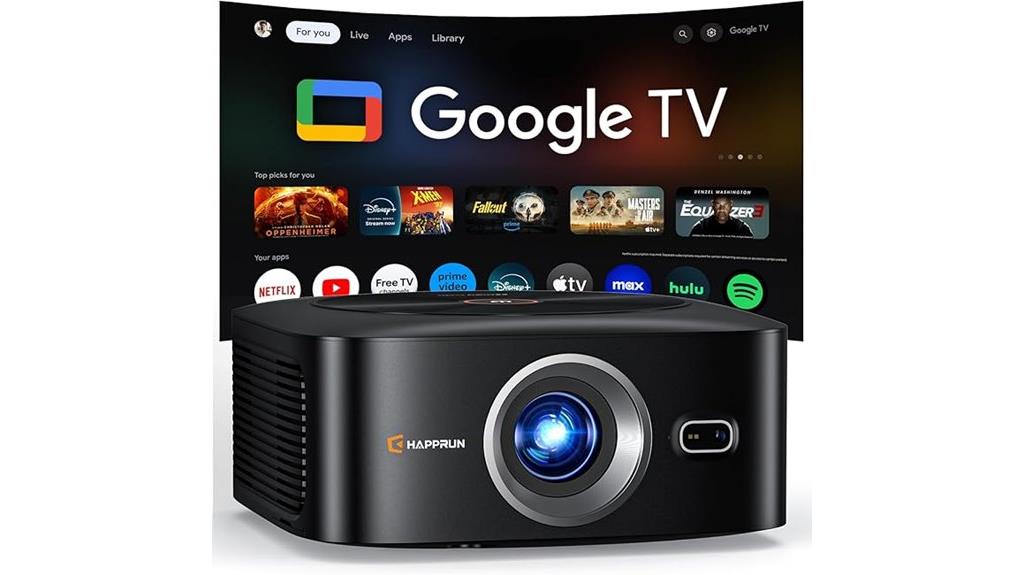 licensed 4k smart projector